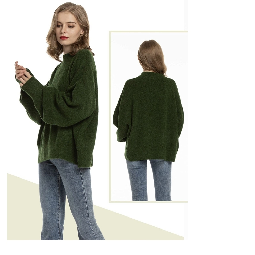 NWT Woolen Bloom sweaters, green